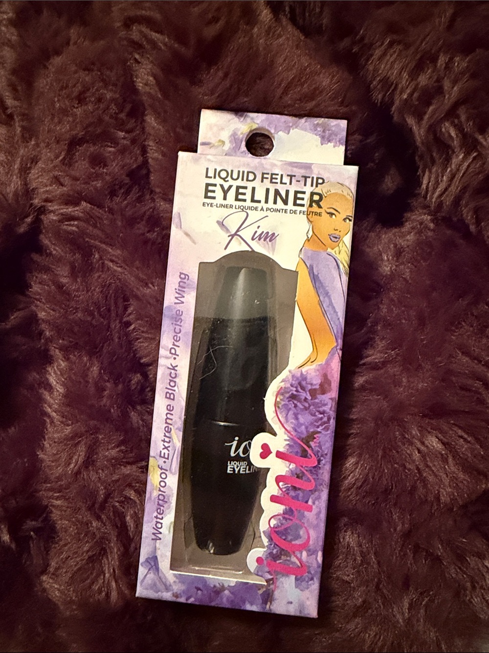 Ioni Liquid Felt Tip Eyeliner Extreme Black Waterproof Precise Wing 600GA04